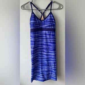 Athleta Shorebreak Swim Dress size XS in Blue